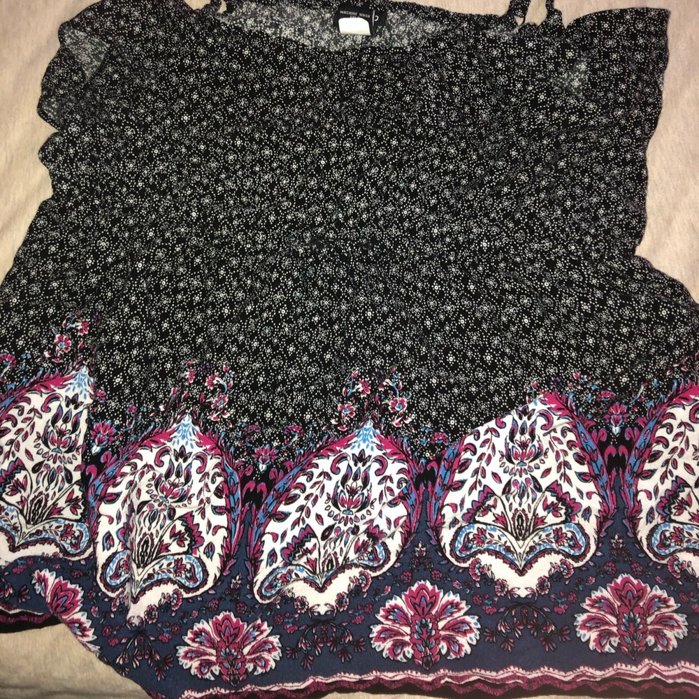 Torrid tank top with ruffle at bust